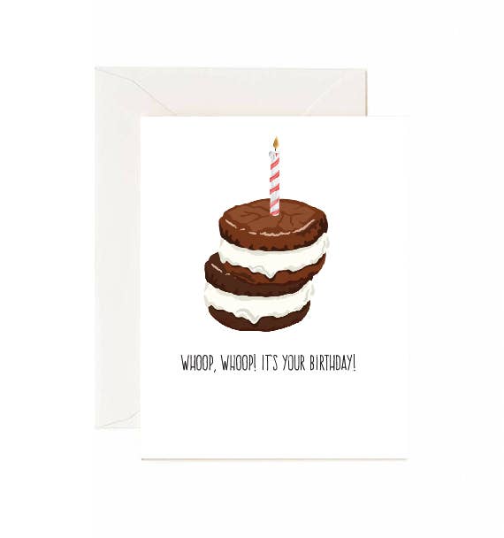 Whoop! Whoop! It's Your Birthday! - Greeting Card