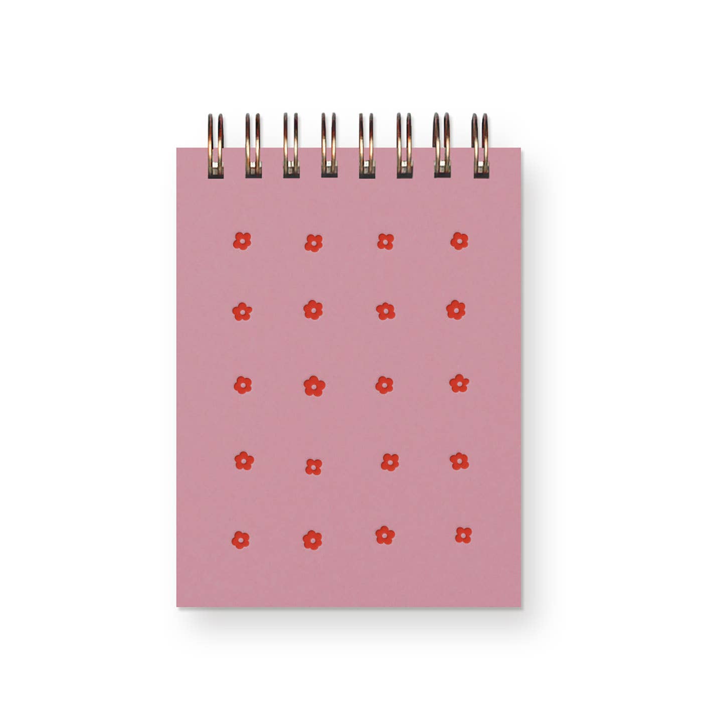 Ruff House Print Shop - Flower Grid Mini Jotter Notebook