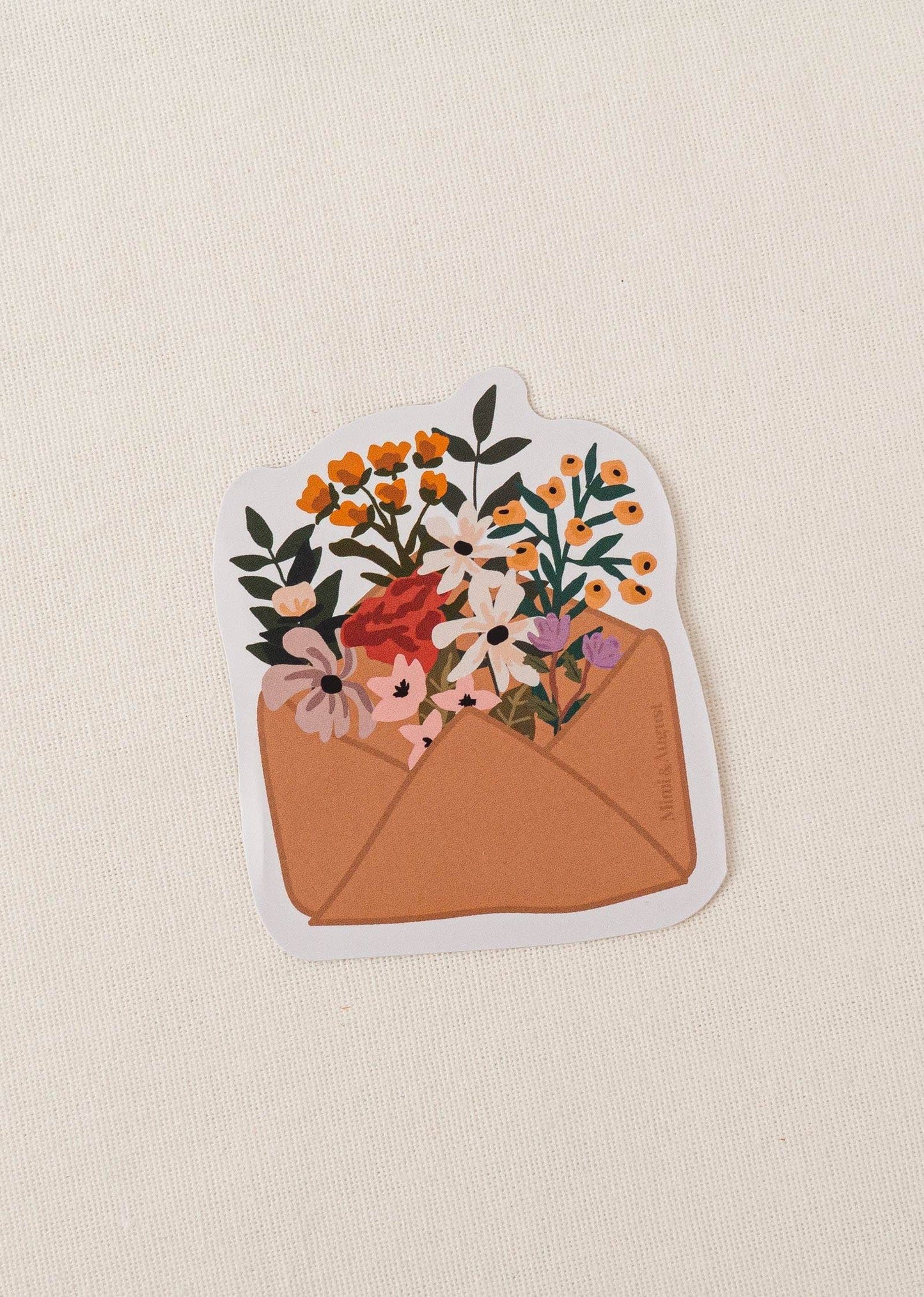 Mimi & August - Flower Envelope Vinyl Sticker