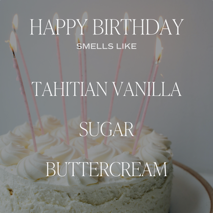 Sweet Water Decor - Happy Birthday 9 oz Soy Candle