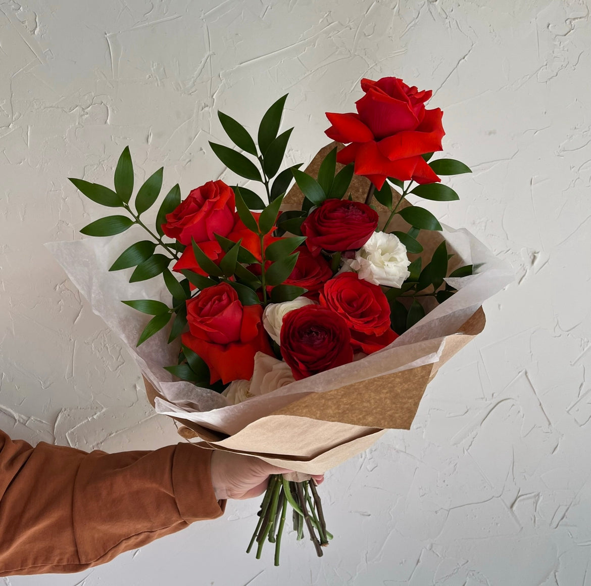 Valentine's Day Hand Tied Bouquet