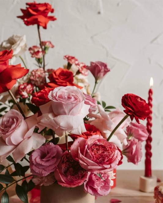 Valentine's Day Vase Arrangement