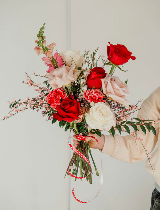 Valentine's Day Hand Tied Bouquet