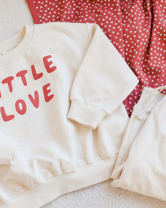 Relaxed Fleece Sweatshirt - Little Love