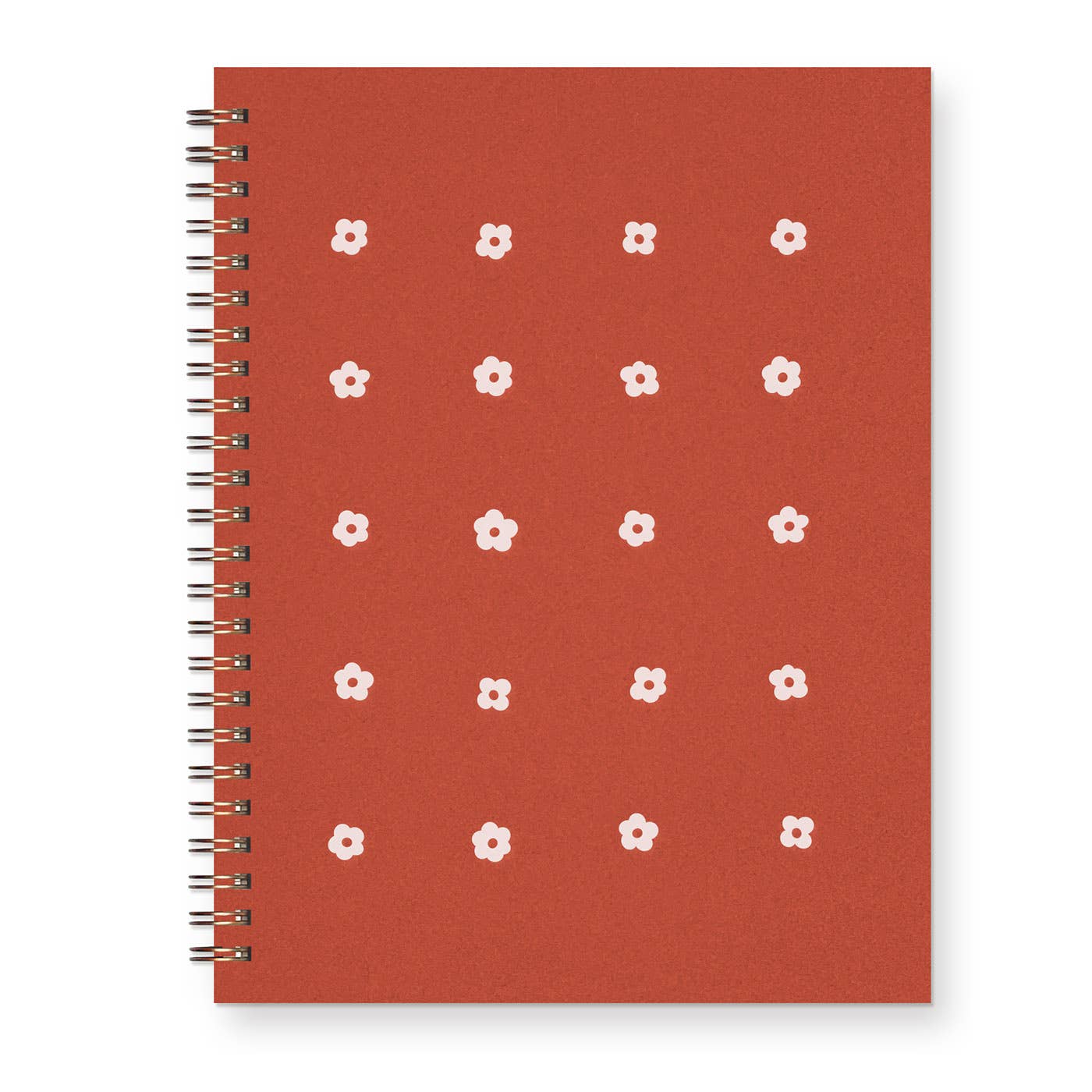 Ruff House Print Shop - Flower Grid Lined Notebook