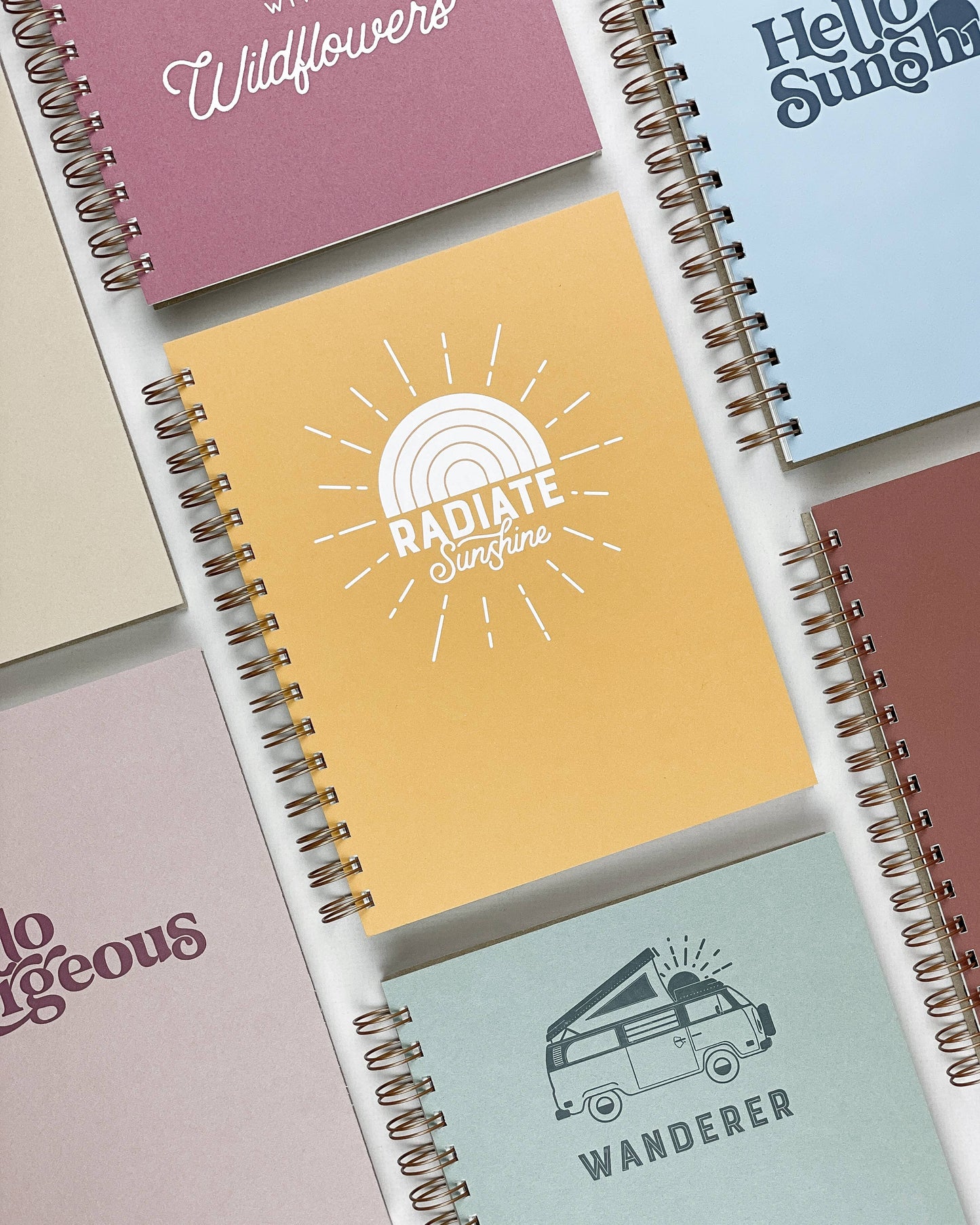 Lucy Darling - Radiate Sunshine Journal / Lined Notebook