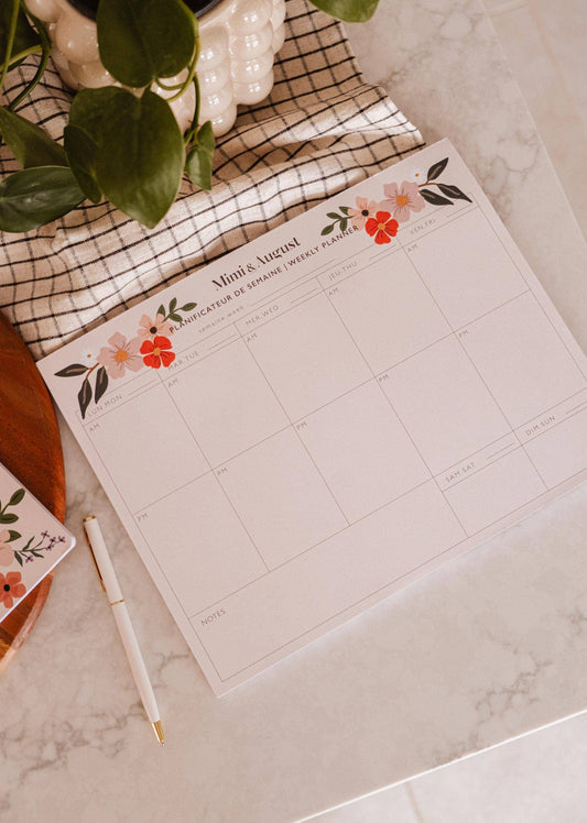 Mimi & August - Flower Bomb Weekly Planner