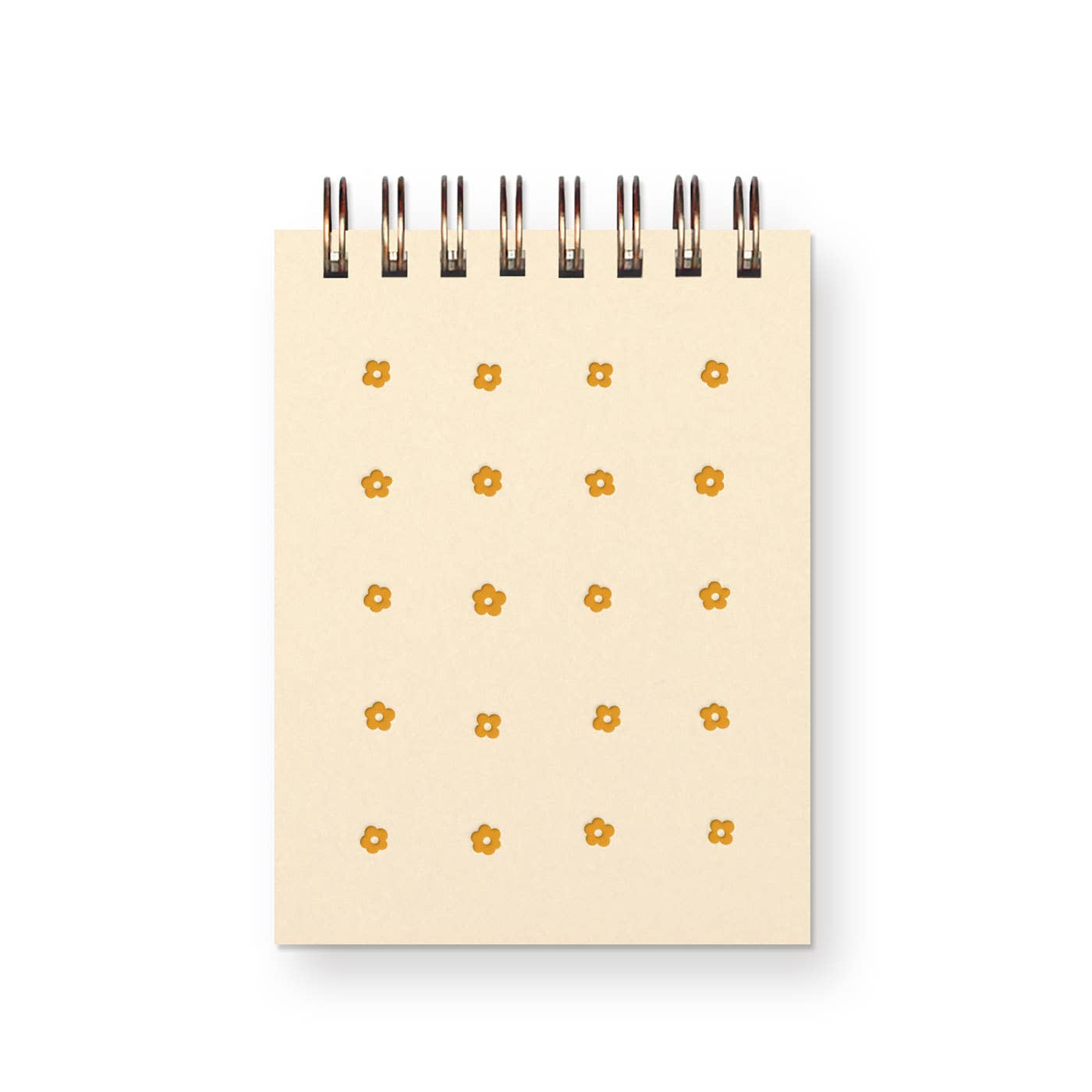 Ruff House Print Shop - Flower Grid Mini Jotter Notebook